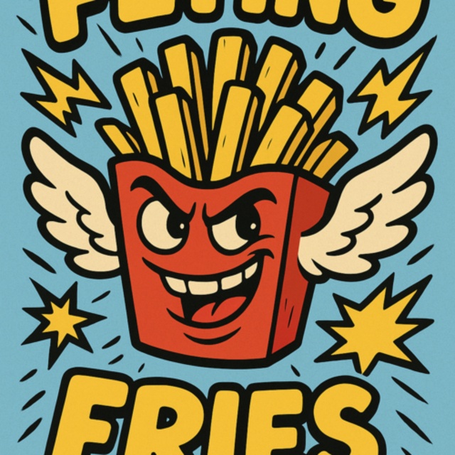 View Flying Fries
