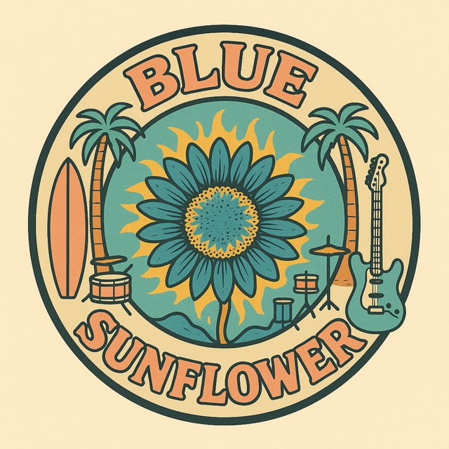 View Blue SunFlower
